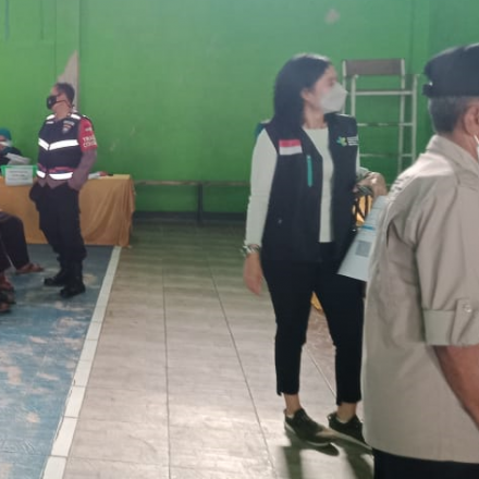 PELAKSANAAN VAKSIN KE 2 DI DESA CISONDARI KECAMATAN PASIRJAMBU